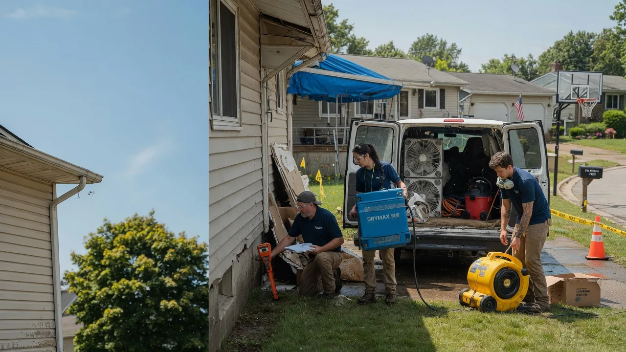 Ceiling Leak Cleanup in Burnham, ME near me